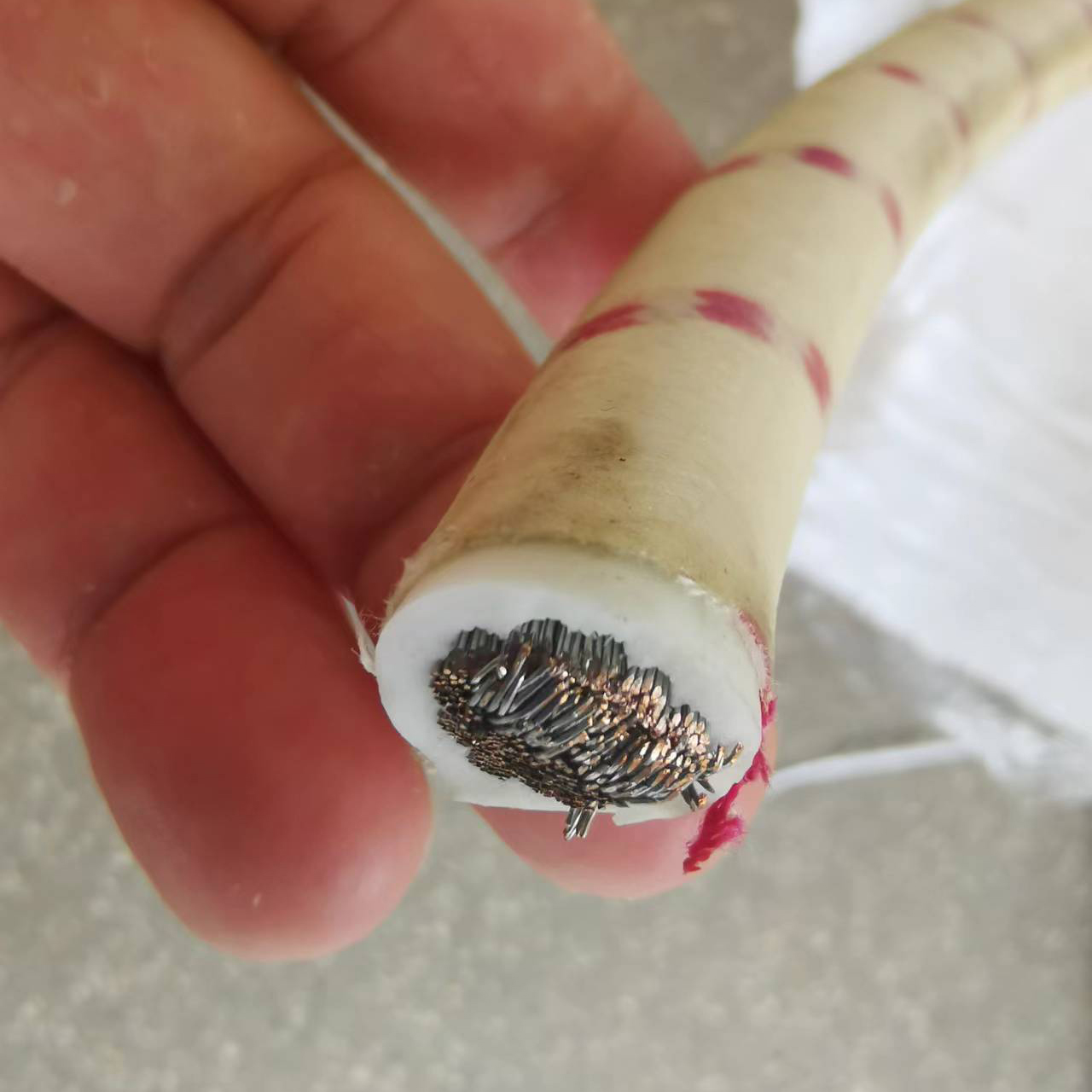 AGRP硅橡膠編織高溫線